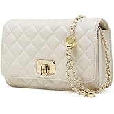 Genuine Leather Women's Purse Cowhide Leather Chain Handbag Crossbody Bag Medium