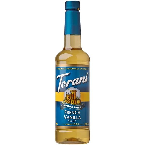 TORANI SUGAR FREE SYRUP, FRENCH VANILLA, 25.4 FL...