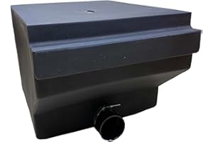 classAcustoms WT-3240 3" Black Water RV Waste Holding Tank 32 Gallon Concession and Camper Waste Black Gray Tank