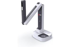 JOYUSING V513 HDMI/USB 13MP Dual Mode Document Camera for Teacher, Auto Focus, LED Light for Real-time Projection, Video Recording, Distance Learning, Works with and Without a Compute