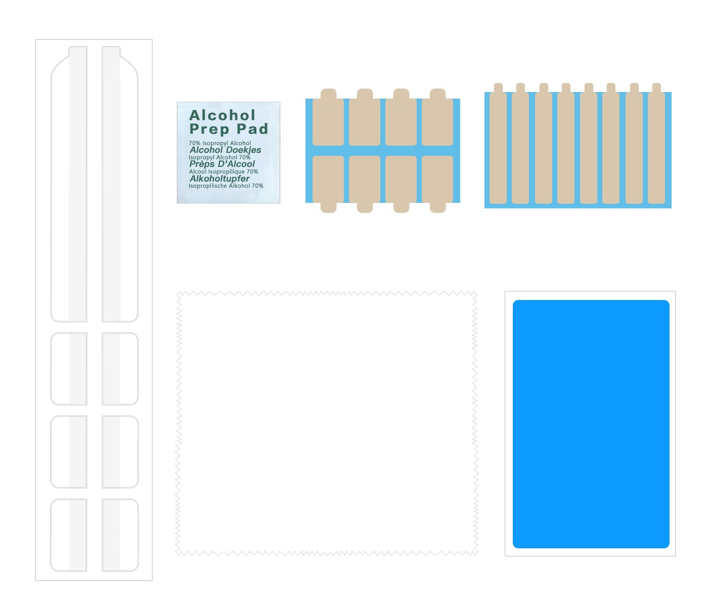 PYS Double Sided Tape Privacy Screen Filter intallation Kit