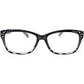 Incredible Bargains The Sophia Glam Vintage Cat-Eye Reading Glasses, Stylish Rhinestone Readers for Women