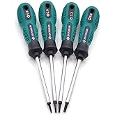 Fongmore 4 Pcs Triangle Screwdriver 1.8mm 2.0mm 2.3mm 3.0mm Non-Slip Screwdriver Kit Precision with Magnetic Multifunctional Hand Tool