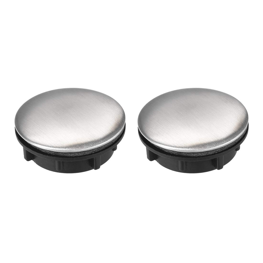 sourcing map Faucet Hole Cover for Dia 1 To 1.2 Inch, Kitchen Sink Tap Hole Cover 304 Stainless Steel, 2 Pack