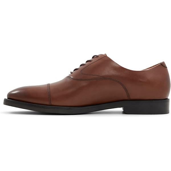 Frye Paul Bal Oxfords Mens 9.5 D Brown Leather Cap Toe Lace Up Dress Shoes Frye Paul Bal Antique Finish Cap Toe Leather Dress Shoes  main image 2