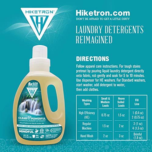 Hiketron 5X Ultra Concentrated Long Lasting Scented Liquid Laundry