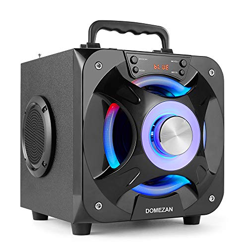 DOMEZAN Portable Karaoke Machine, Karaoke System with Wireless