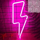 VIFULIN Pink Lightning Pink Stuff Neon Sign Teen