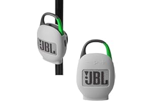 Hermitshell Silicone Carrying Case Replacement for JBL Clip 5 Portable Bluetooth Speaker (Sand)