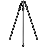 FANAUE Carbon Fiber Tripod with 3/8" Mounting Stud, 3 Angle Stop Positions - Ultra Stable Professional Camera Tripod,Lightweight Tripod for Hunting, Shooting, Photography, Quick Deployment, Durable