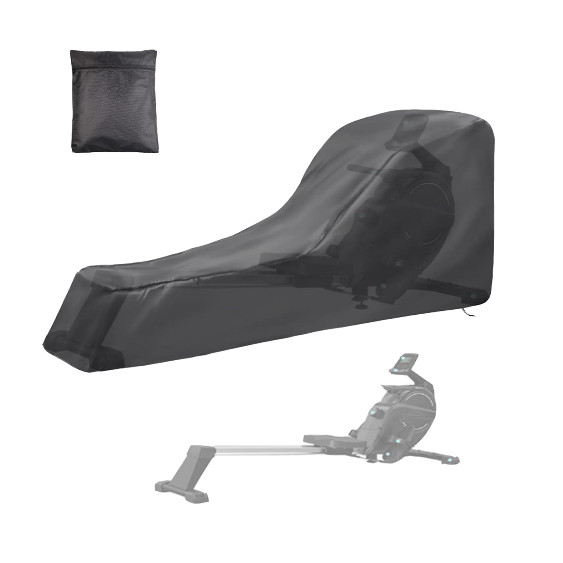 Rowing Machine Cover, GYM Equipment Protective Cover, Indoor Rowing Cover, Available Rowing Machine Covers for Concept2 Fitness Equipment Covers, UV-Dust-proof and Waterproof