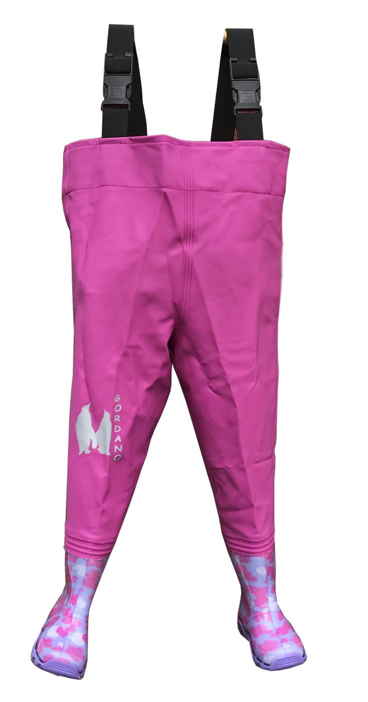 Gordano" Kids Fishing Chest Waders, Fishing Boots Splash Size 34-35