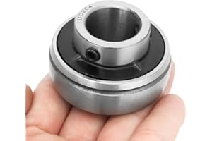 Generic 20mm UC204 Ball Bearing with SelfAligning Function for Construction Machinery, 1Pcs