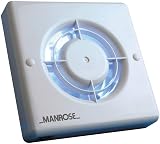 Manrose 4 Inch Timer Extraction Fan Wall or Ceiling Mounted view 1
