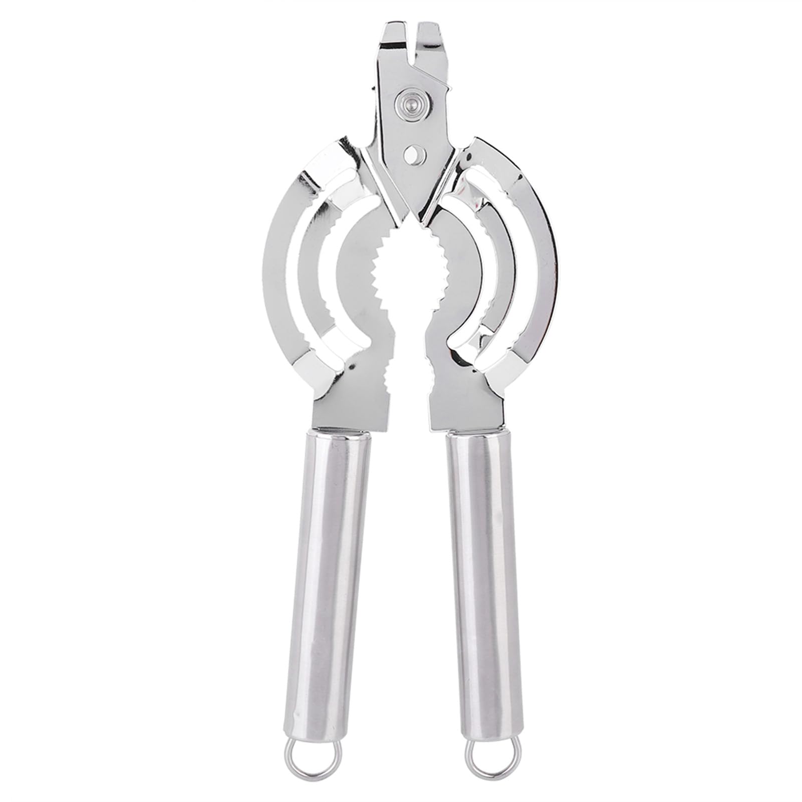 Lybunair Bottle Lid Opener, Multi Use Stainless Steel Can Choper - Space Saving & Lightweight Kitchen Gadget for Men, Women, Seniors, Arthritis