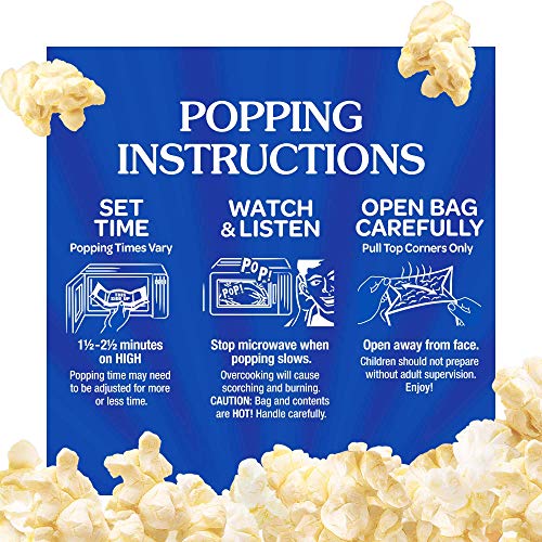 ACT II 100 Calorie Butter Microwave Popcorn, 1.1oz mini bags(8 count)(Pack of 6) Pricepulse