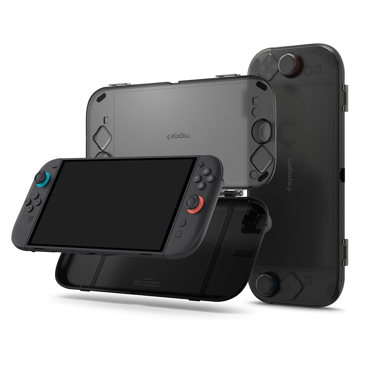 Spigen Thin Fit 360 Designed for Nintendo Switch 2 Case (2025) Slim Portable Travel Cover with Full Protection - Black