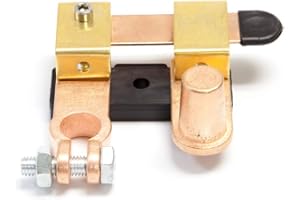 A ABIGAIL Top Post Negative Battery Disconnect Switch 12V / 24V 250/750 Amps Knife Blade Isolator Power Cutoff Switch for Marine Car Boat RV ATV (Horizontal and Vertical)