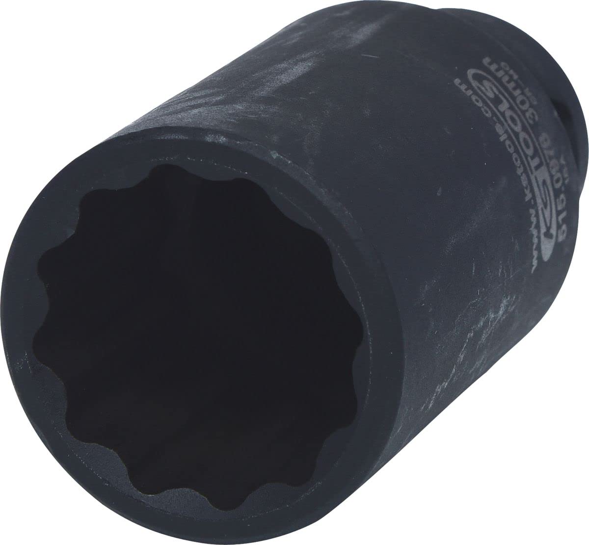 KS TOOLS 515.0976 1/2" Bi hex impact socket, long, 30mm