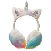 Gifts Treat Girls Earmuffs Boys Knitted Earmuffs in Plush Adjustable Padded Winter Ear Warmers for Toddlers Boys Girls