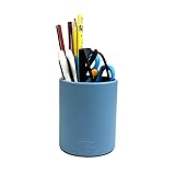 Fosinz Pen Pencil Holder Cup Container PU Leather