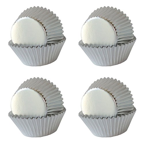 SophieBella SilverFoil CupcakeLiners PaperBakingCups for Holiday