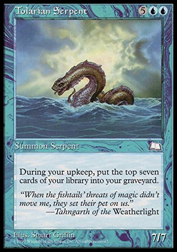 Magic: the Gathering - Tolarian Serpent - Weatherlight