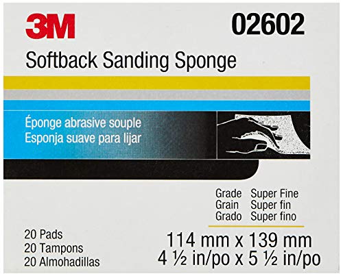 3M 2602 3M Superfine Softback Sanding Sponge (779244386965)