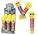 Kidsmania Laser Pop Emoji Pop with Lollipops, 12