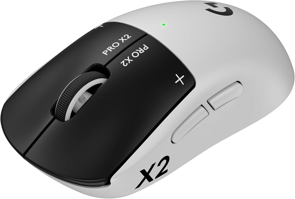 Logitech G PRO X2 SUPERSTRIKE Lightspeed Wireless Mouse White