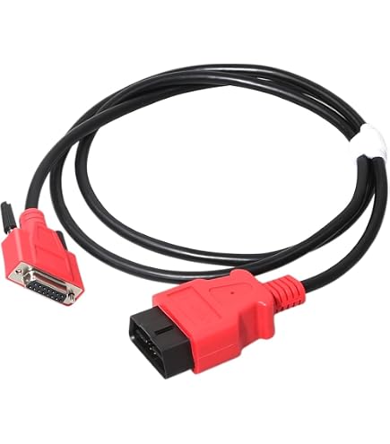 thumbnail interactive-video image 1 of 10ft Main Data Cable & Adapter For Autel MaxiDas DS708 Scan Tool | OBDII/CAN/EOBD 1 of 3