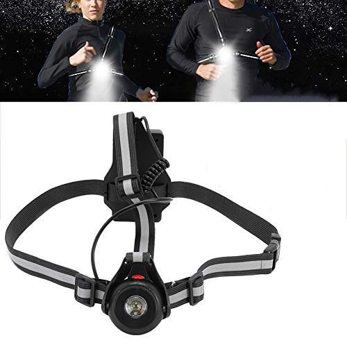 Running Light, Outdoor Night LED Chest Light Chest Back Warning Light for Camping Walking Hiking Fishing Night Running Outdoor Activities Chest Lights for Runners