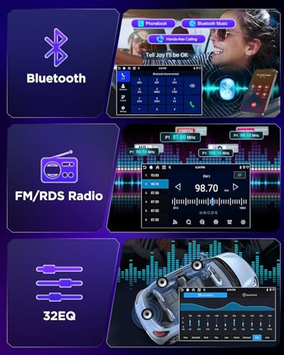 NHOPEEW 8 Core 6+128G Android Car Radio for VW Golf 7 MK7 2012-2020 with Wireless Carplay and Android Car DSP Wifi GPS Steering Wheel Controls 360 Panoramic View