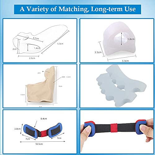 DR JK Toe Separators, Toe Stretchers for Yoga, Hammer Toes Straightener