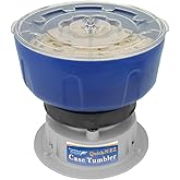 Frankford Arsenal Quick-N-EZ Vibratory Case Tumbler with Clear Viewing Lid and Durable Construction for Reloading, Cleaning and Dry Tumbling Brass Cases