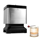 Klaris Clear Ice Maker - 4 Large, 2" Crystal Clear