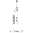 Sleek Socket Original & Patented Ultra-Thin Outlet Concealer with Cord Concealer Kit, Dual Power Strip Surge Protector, for Mounted TV Plus Floor Devices, No More Drilling Holes in Wall to Hide Cord