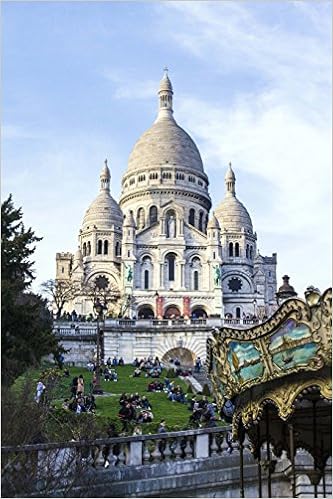 Sacre Coeur Basilica In Montmartre Paris France Journal 150 Page Lined Notebook Diary Image Cool Amazon Com Books
