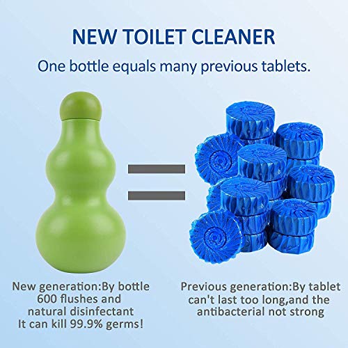 Colpure Automatic Toilet Bowl ,New GenerationToilet Bowl Tablets,600 Times Flushes Free Toilet