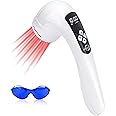Red Light Therapy Device, Near Infrared Light Therapy Device for Pain Relief, 3x808nm +10x650nm, Red Light Therapy for Muscle, Joint and Tissue Relaxation