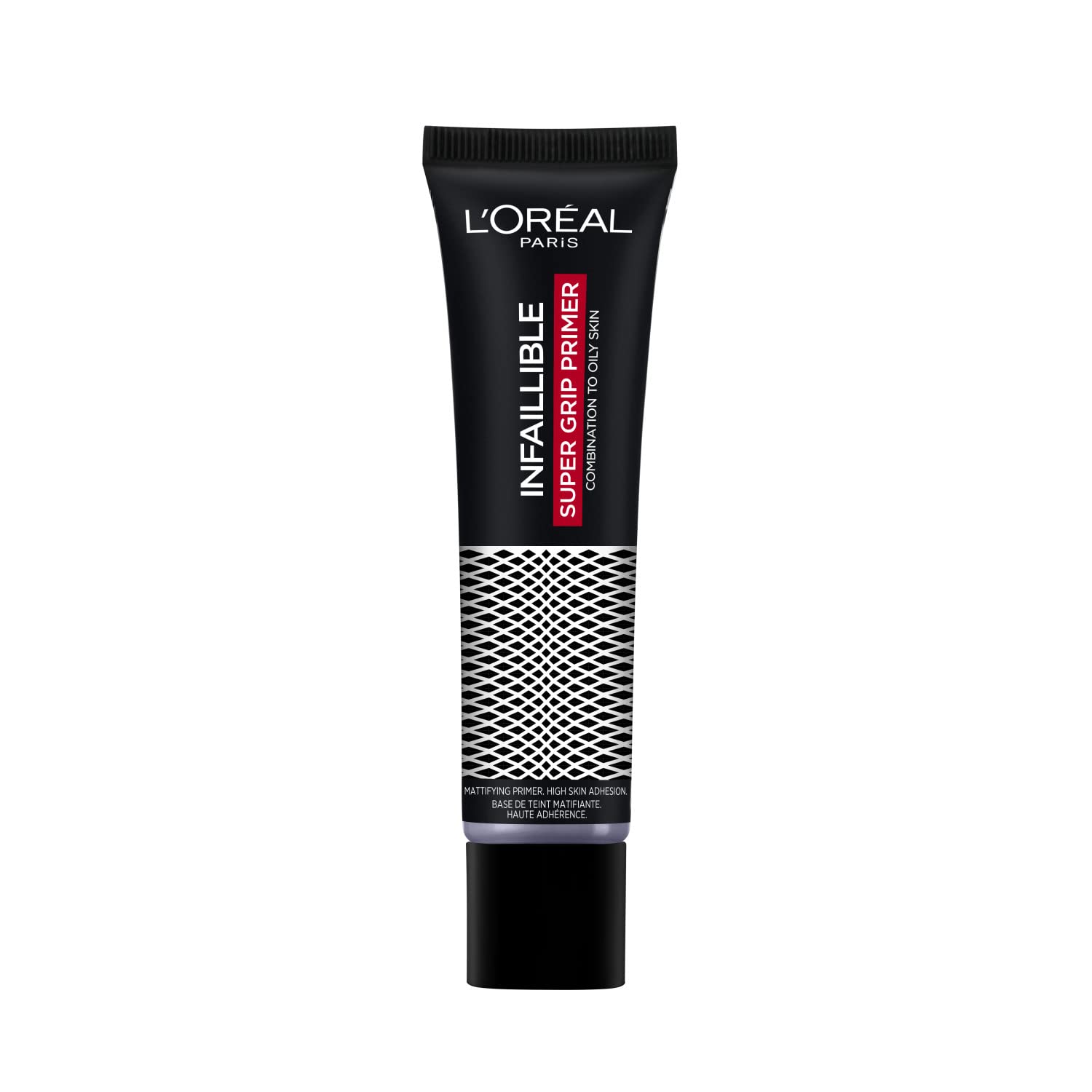L'Oréal Paris Infaillible Super Grip Primer, Lightweight and Mattifying Primer, for a More Even Skin Finish, Long Lasting, 35 ml