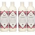 Nubian Heritage Body Lotion with Shea Butter and Rose Hips Lotion PATCHOULI & BURITI,13 fl oz - Pack of 4