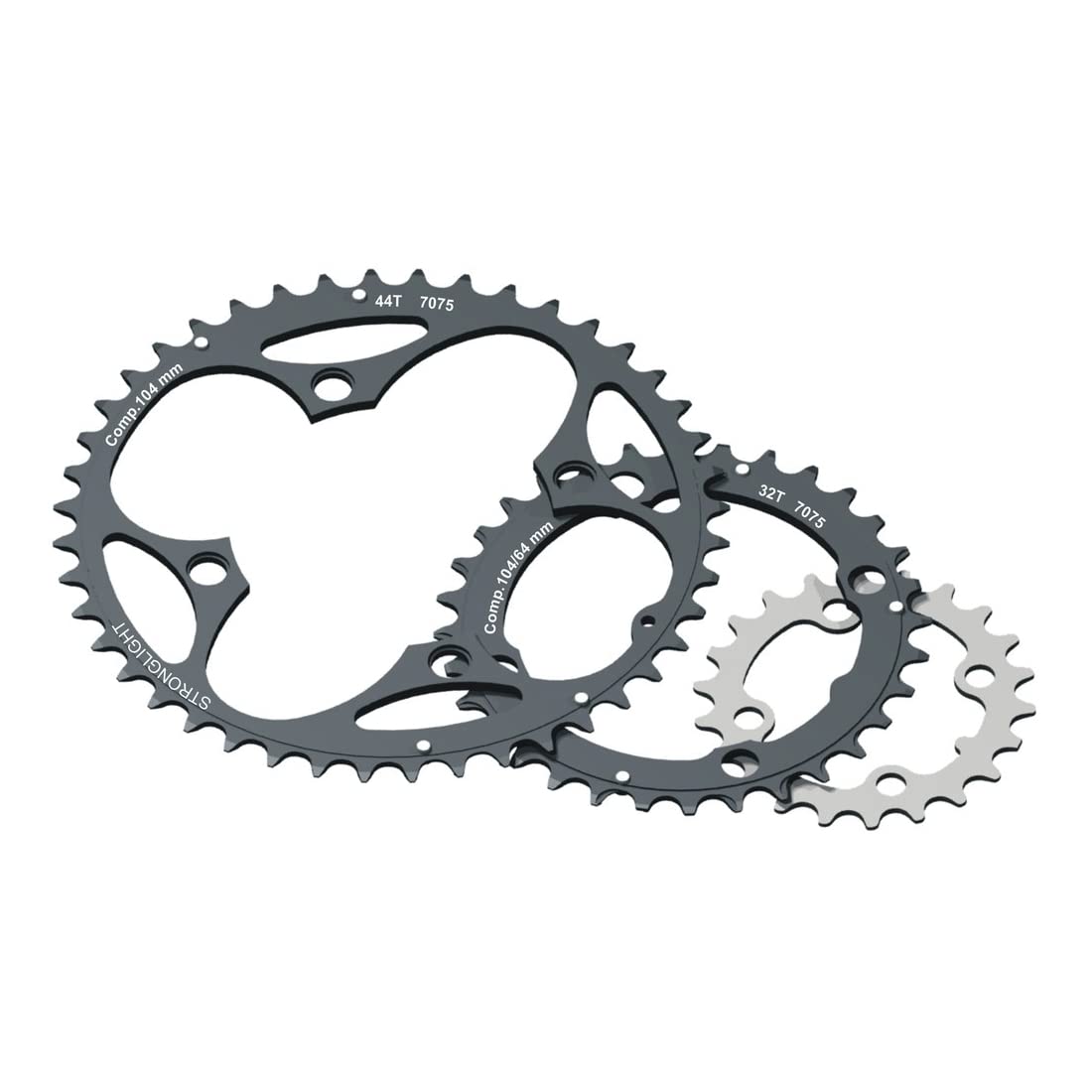 Stronglight Mtb Chainring Black 32 teeth