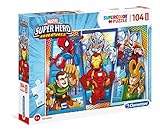 Clementoni - 23746 - Supercolor Puzzle - Marvel