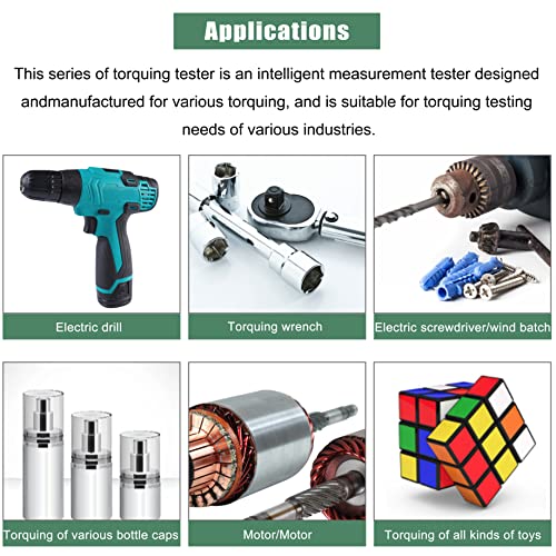 Huanyu Digital Torque Meter HP100 Torque Gauge Portable Torsion Meter