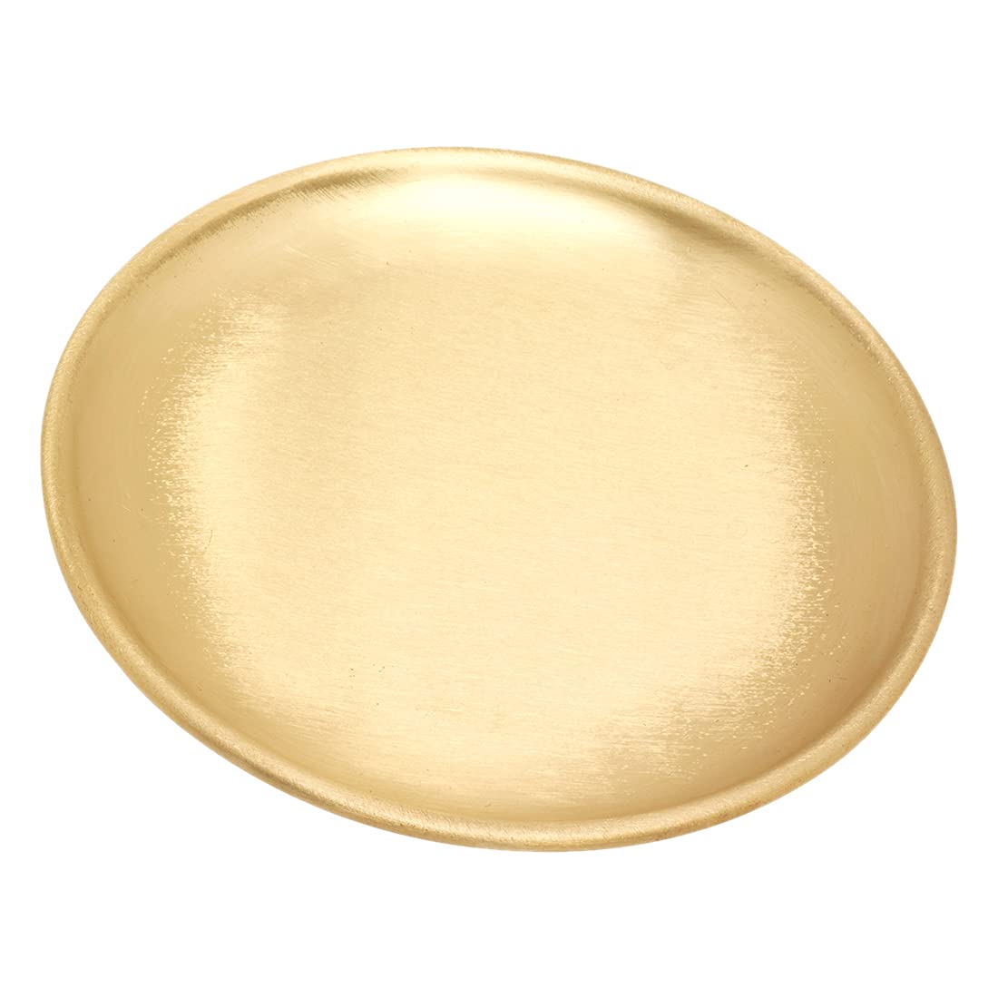 NKlaus Modern Coaster Ø12cm Brass gold Candle Plate Decoration Pillar Candles 10580