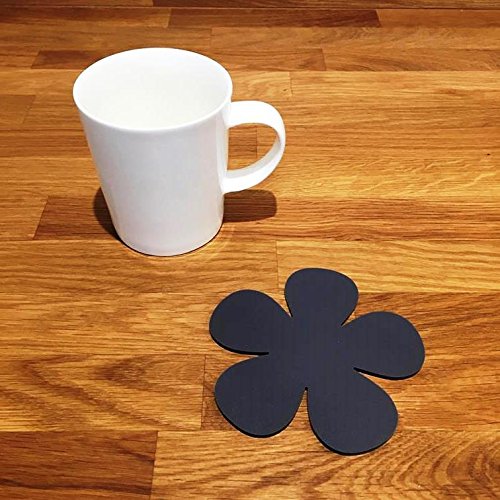 Super Cool Creations Coasters - Daisy Shaped - Graphite Grey - 8 Set