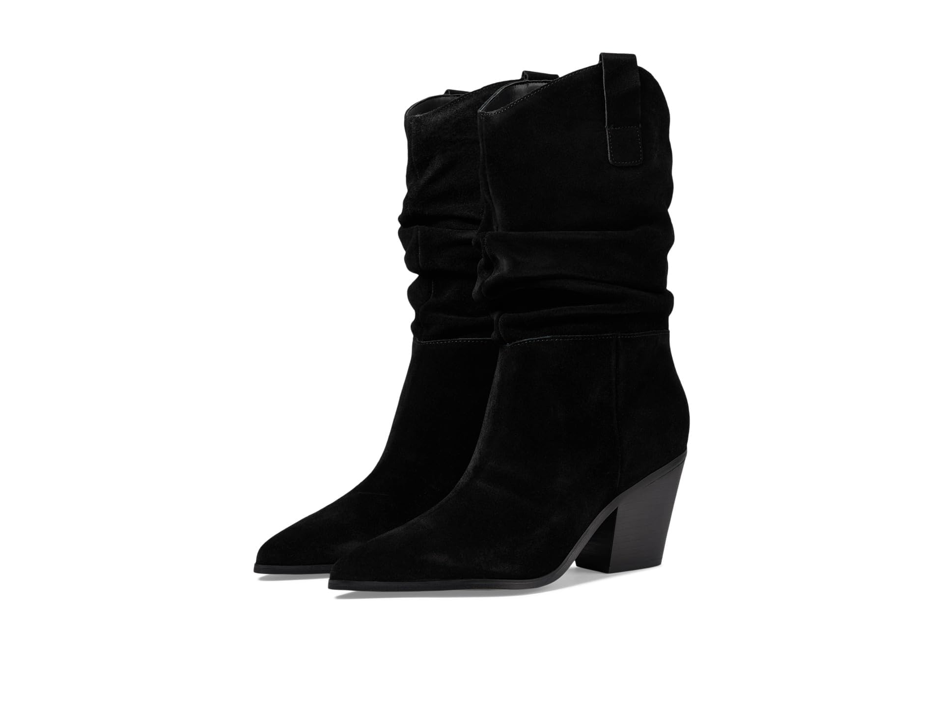 Nine West Women’s Kadon Bootie, Black Suede 001, 5.5