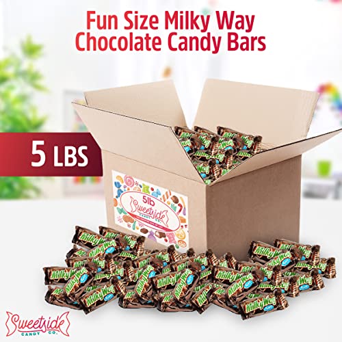 Milky Way Fun Size Milk Chocolate Mini candy bars, Chocolate Caramel