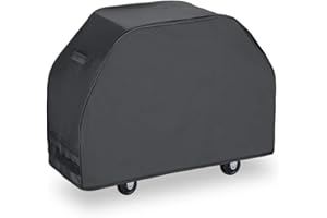 KOLIFE K LIFE Grill Cover 60 Inch, Heavy Duty Waterproof BBQ Cover, Gas Grill Cover for Weber, Char-Broil, Brinkmann, 60" W x 23" D x 42" H